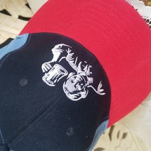 🖤4/$25 Samuel Adams Logo Blue Red Snapback Hat